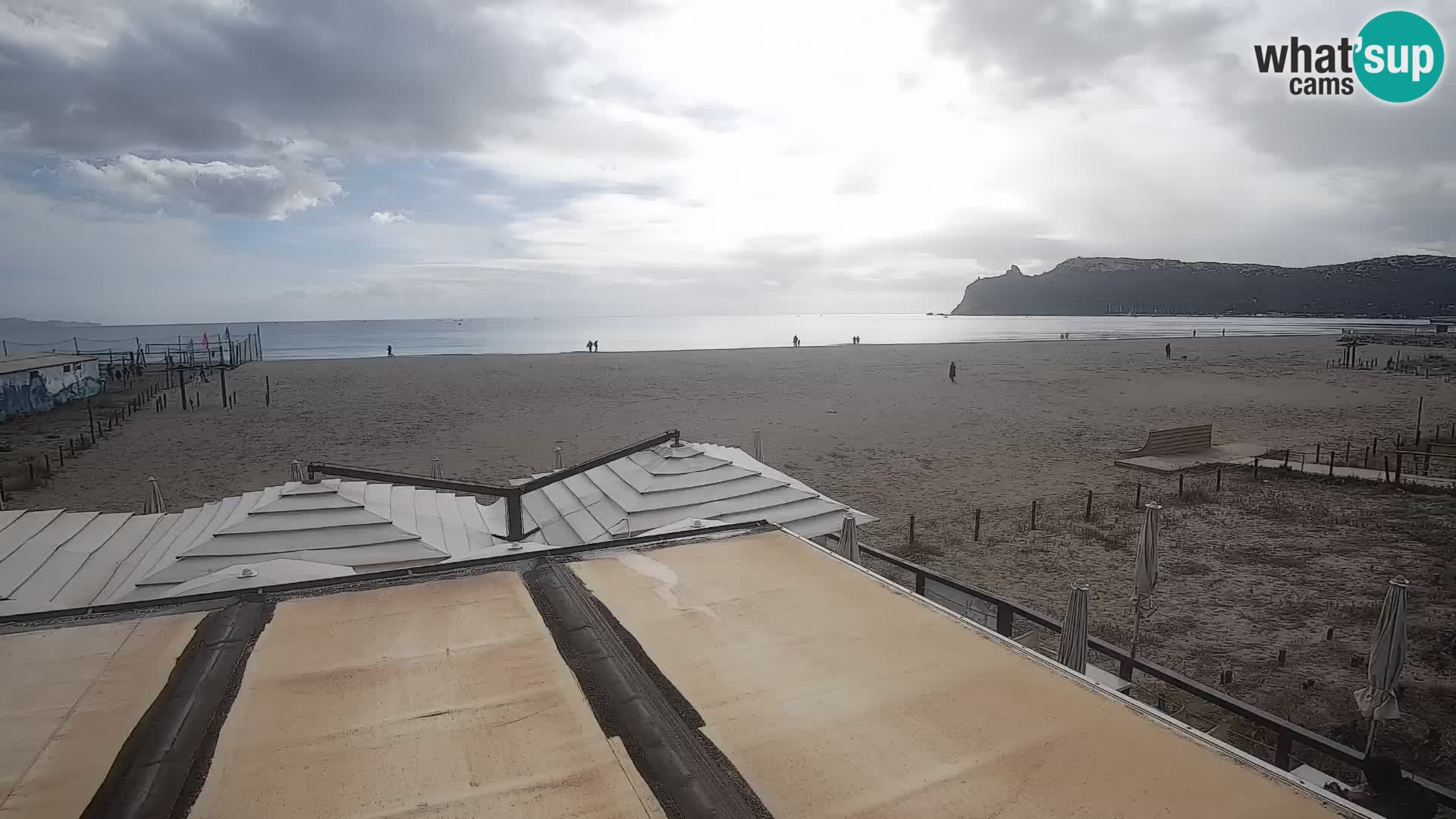 Webcam spiaggia del Poetto | Cagliari | Sardegna