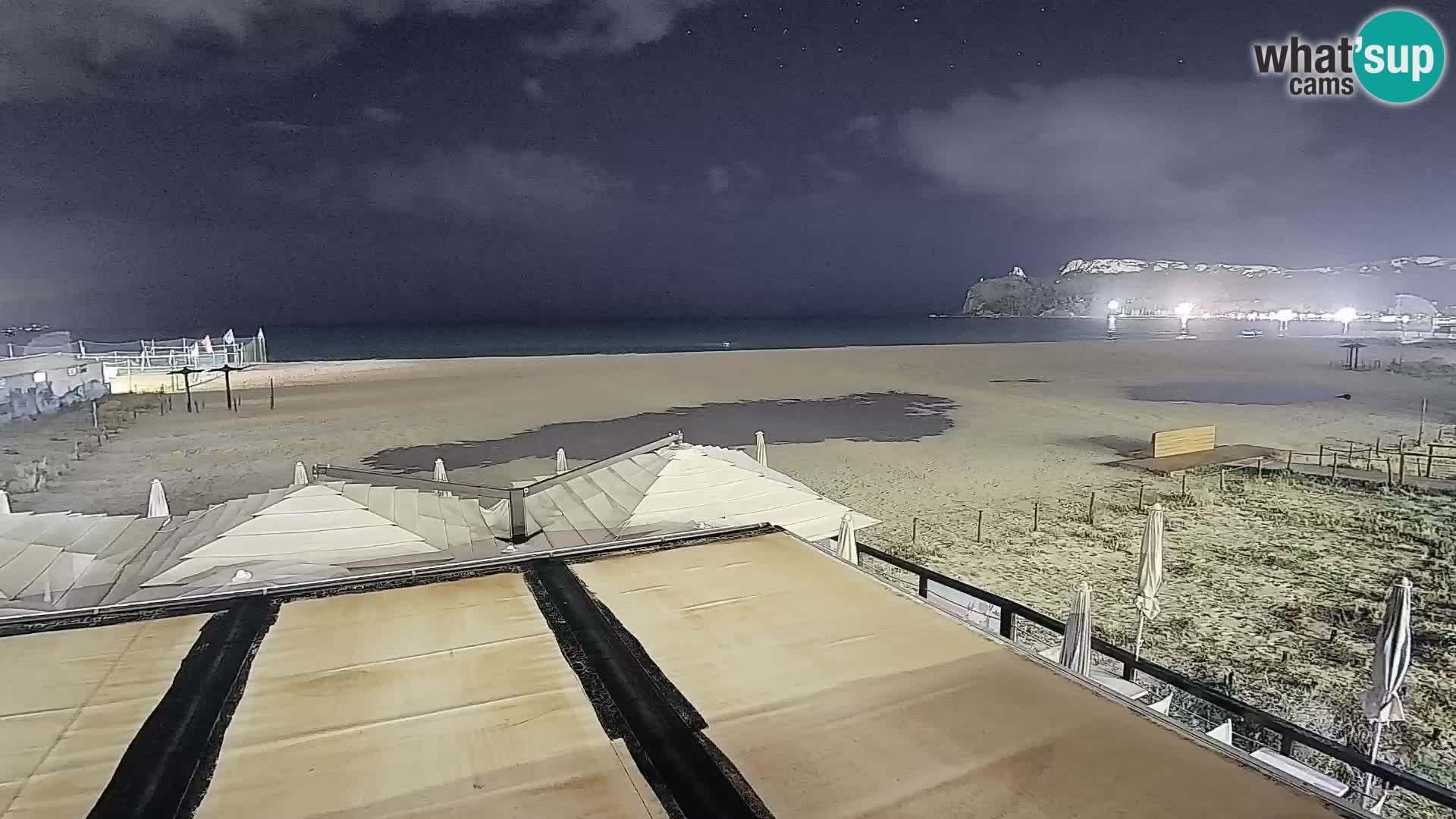 Poetto beach webcam | Cagliari | Sardinia