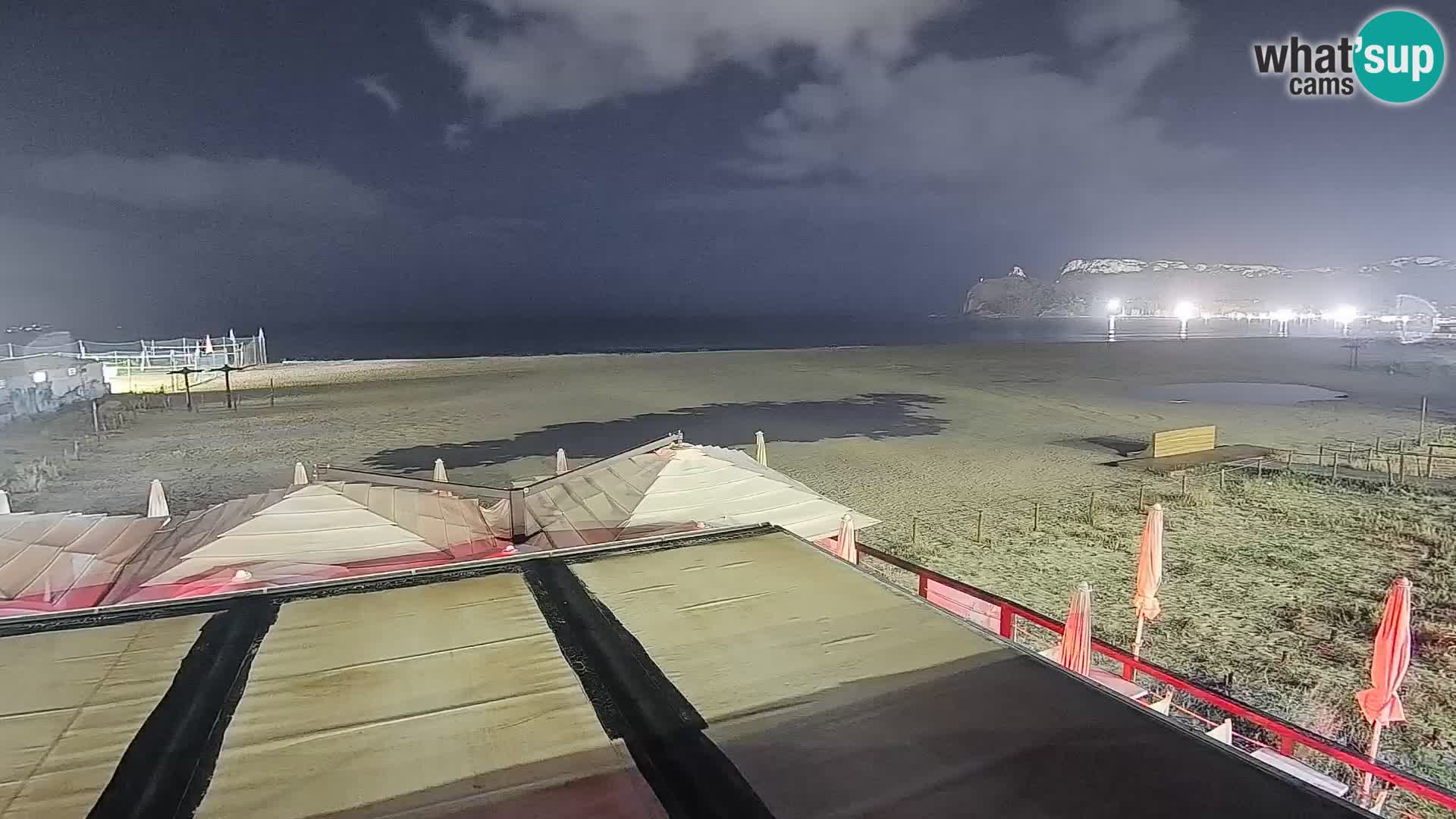 Webcam plage de Poetto | Cagliari | Sardaigne