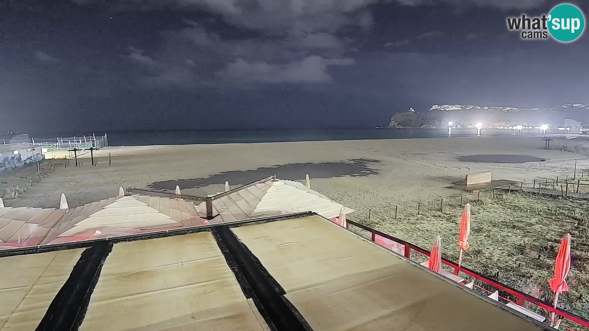 Webcam spiaggia del Poetto | Cagliari | Sardegna