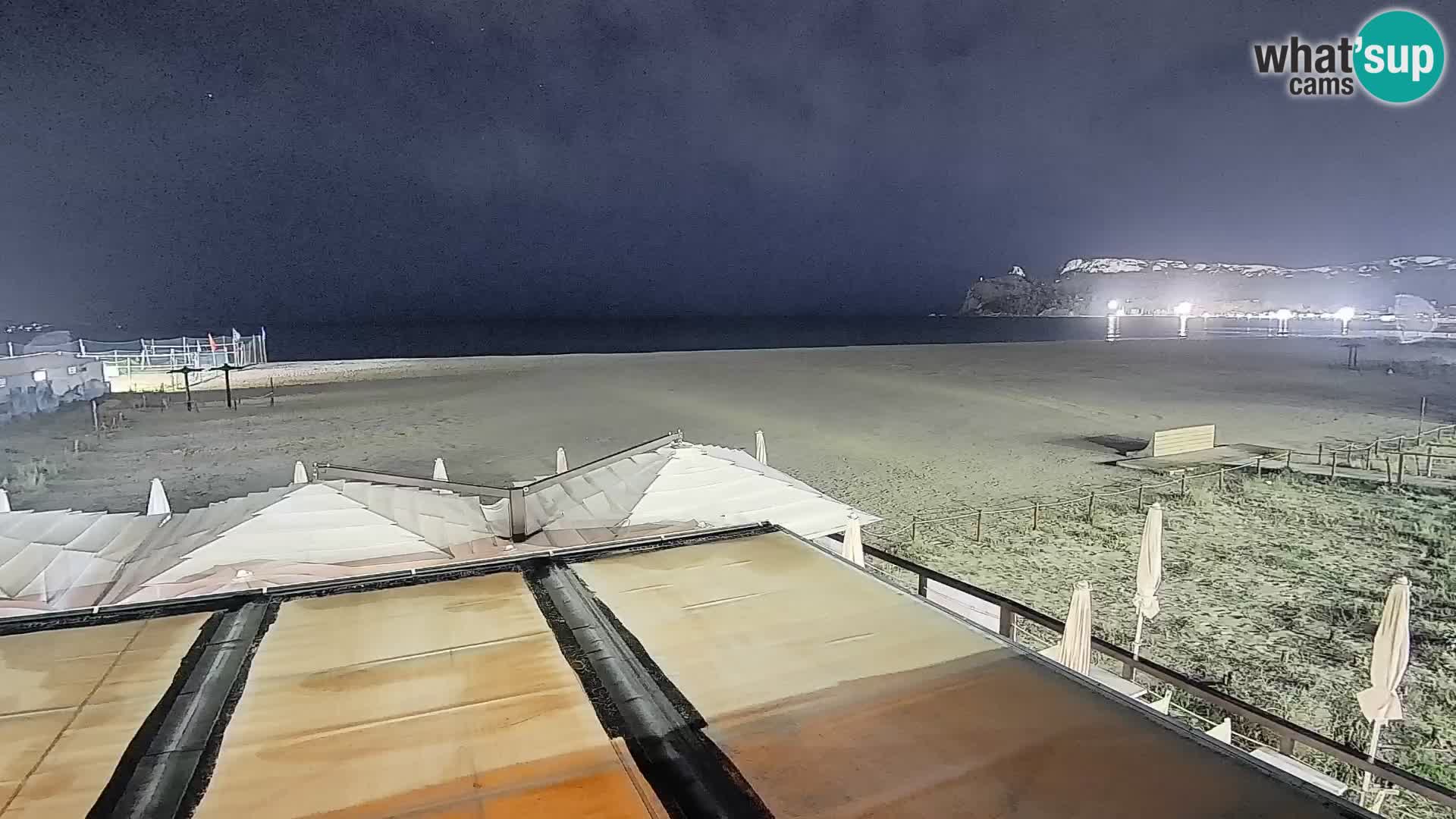 Poetto beach webcam | Cagliari | Sardinia