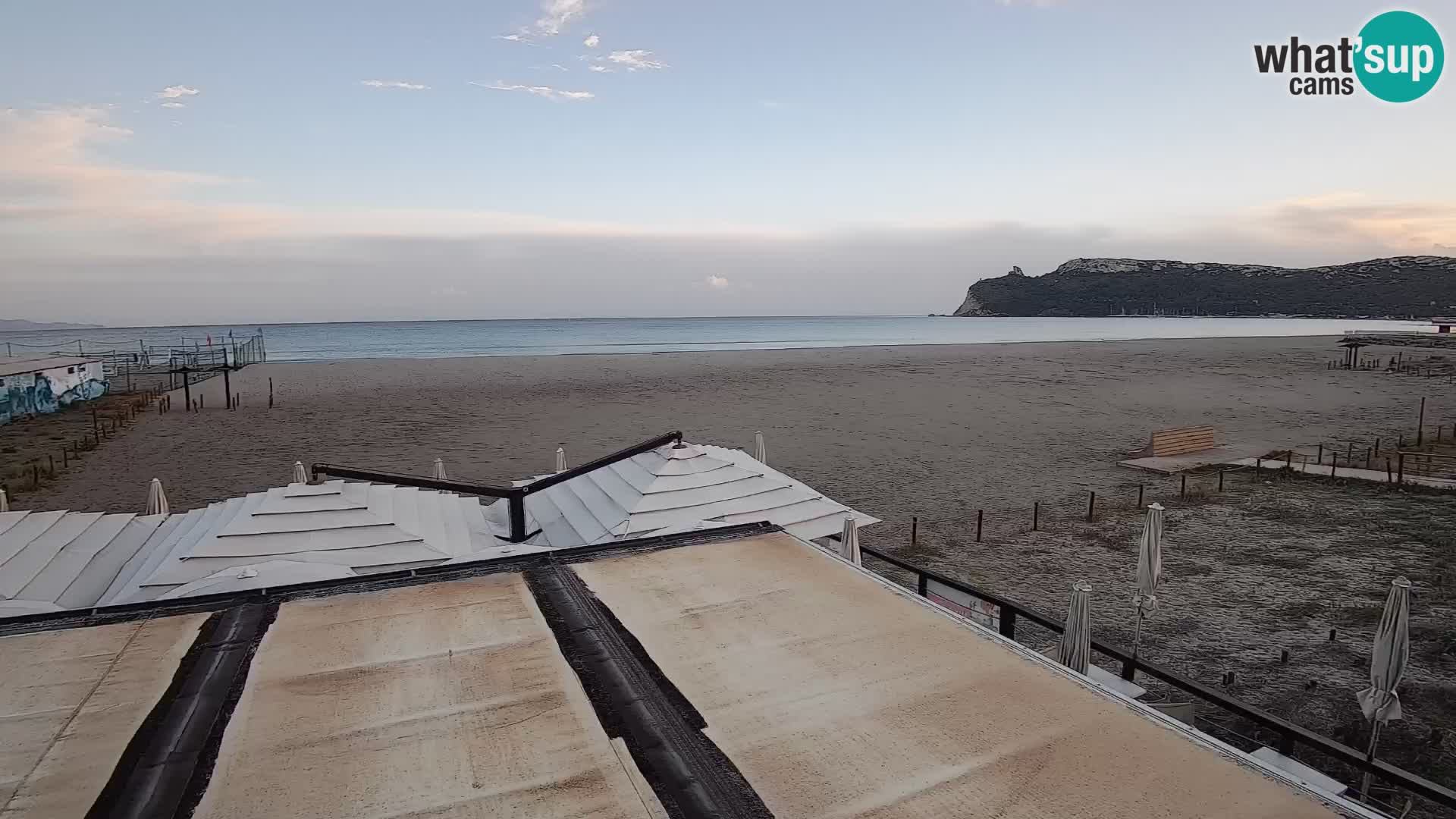Webcam spiaggia del Poetto | Cagliari | Sardegna