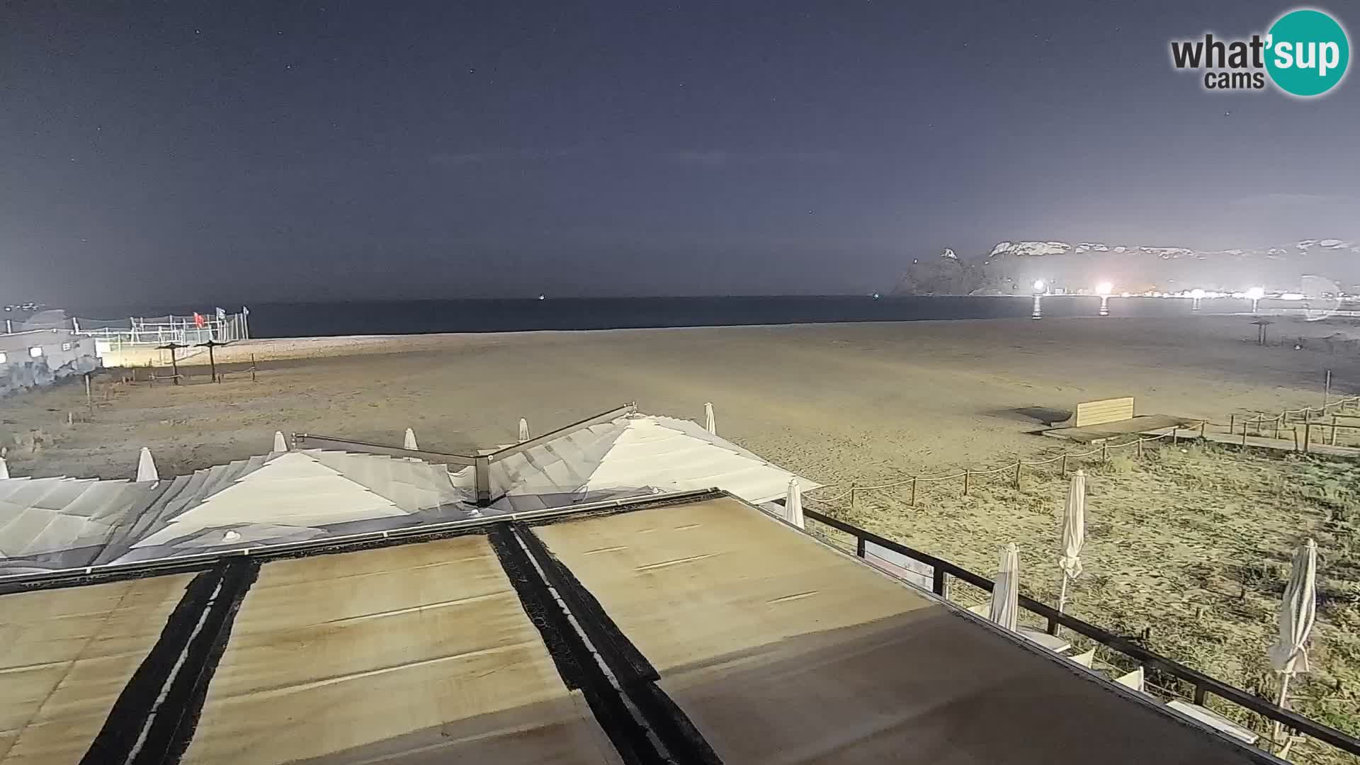 Webcam playa de Poetto | Cagliari | Cerdeña
