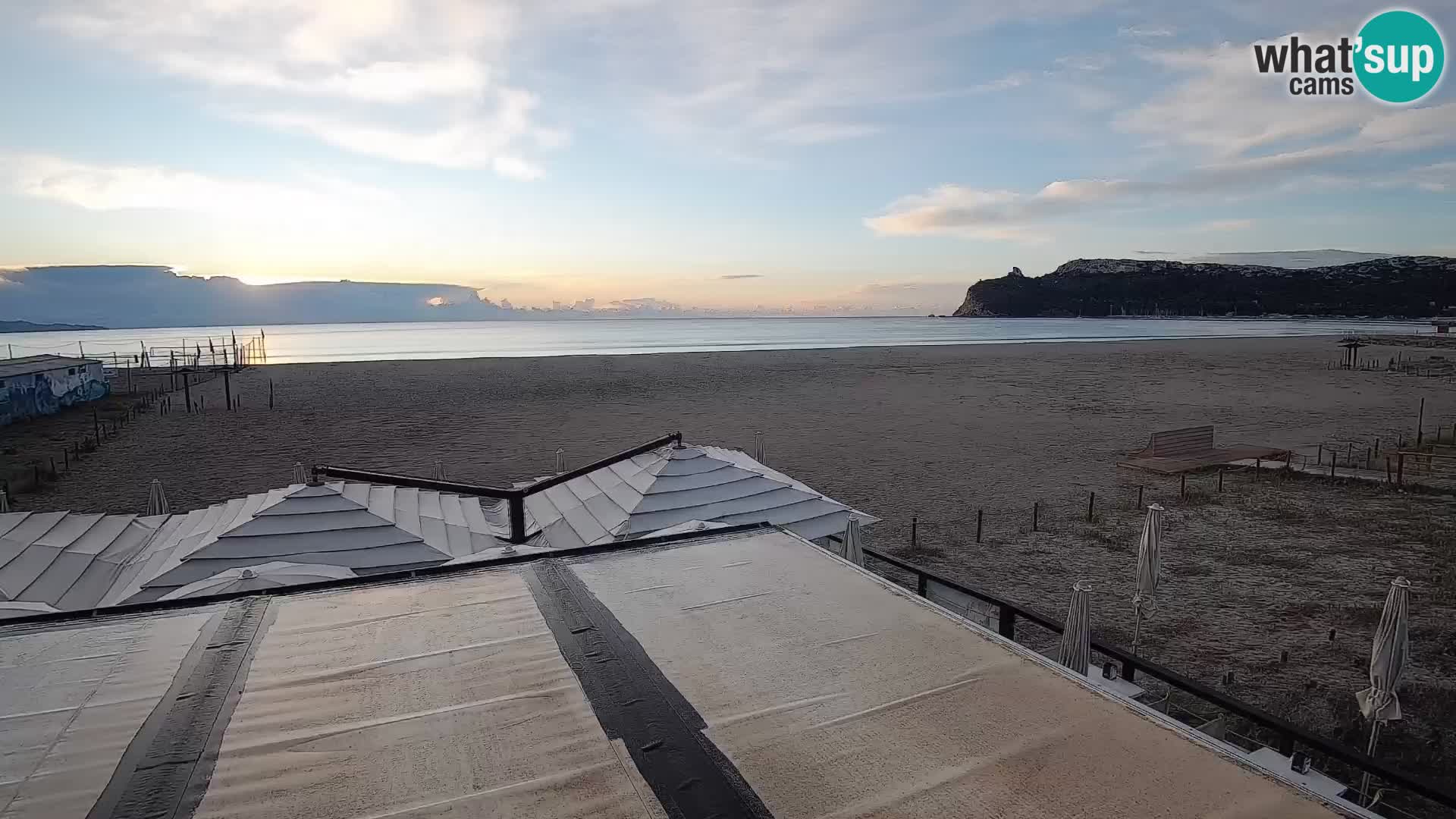 Webcam spiaggia del Poetto | Cagliari | Sardegna