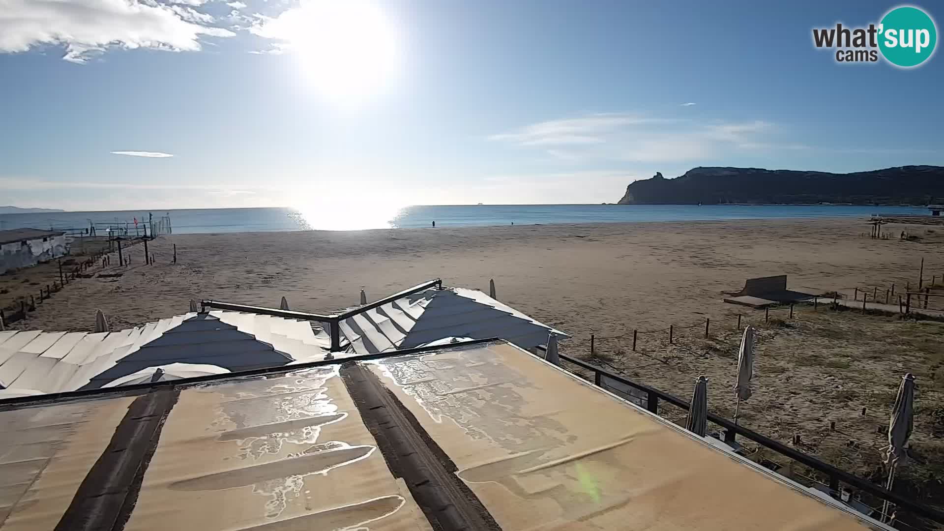 Webcam spiaggia del Poetto | Cagliari | Sardegna