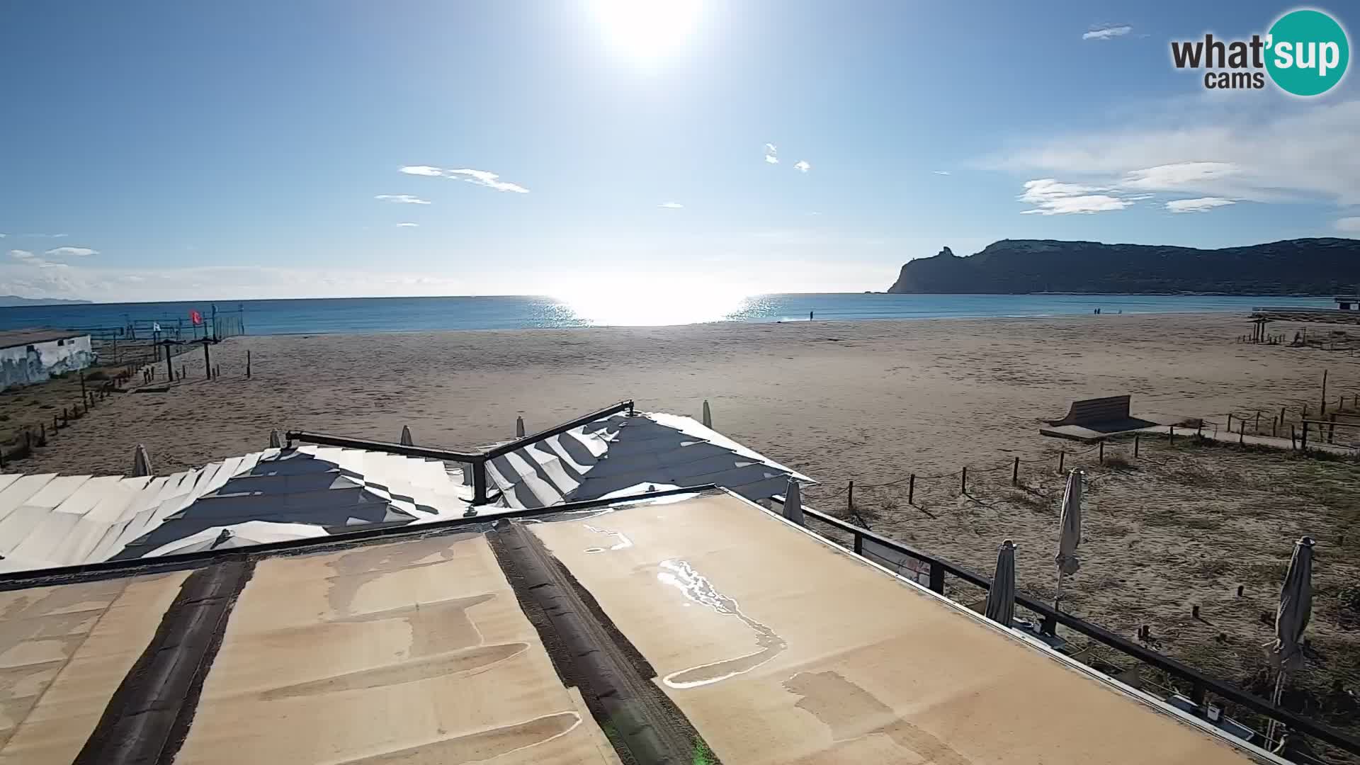Webcam plage de Poetto | Cagliari | Sardaigne
