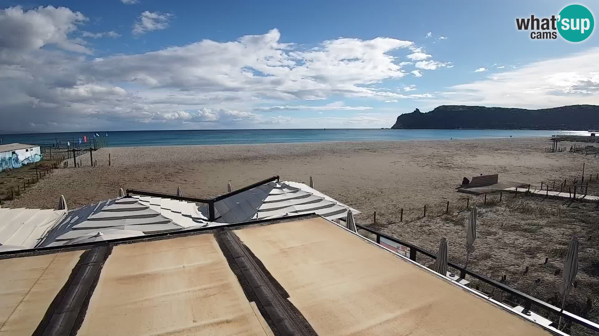 Poetto beach webcam | Cagliari | Sardinia