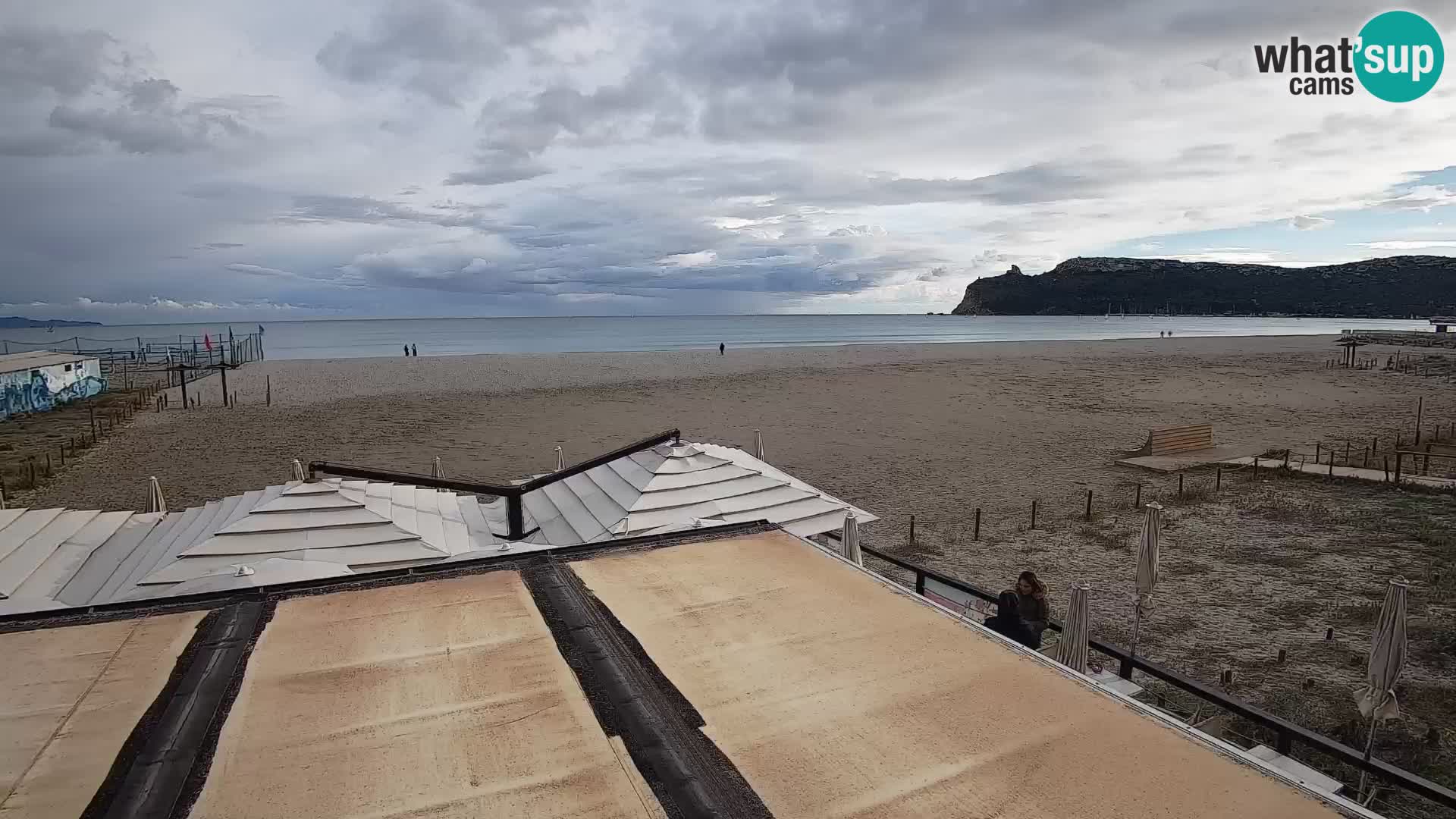 Poetto beach webcam | Cagliari | Sardinia