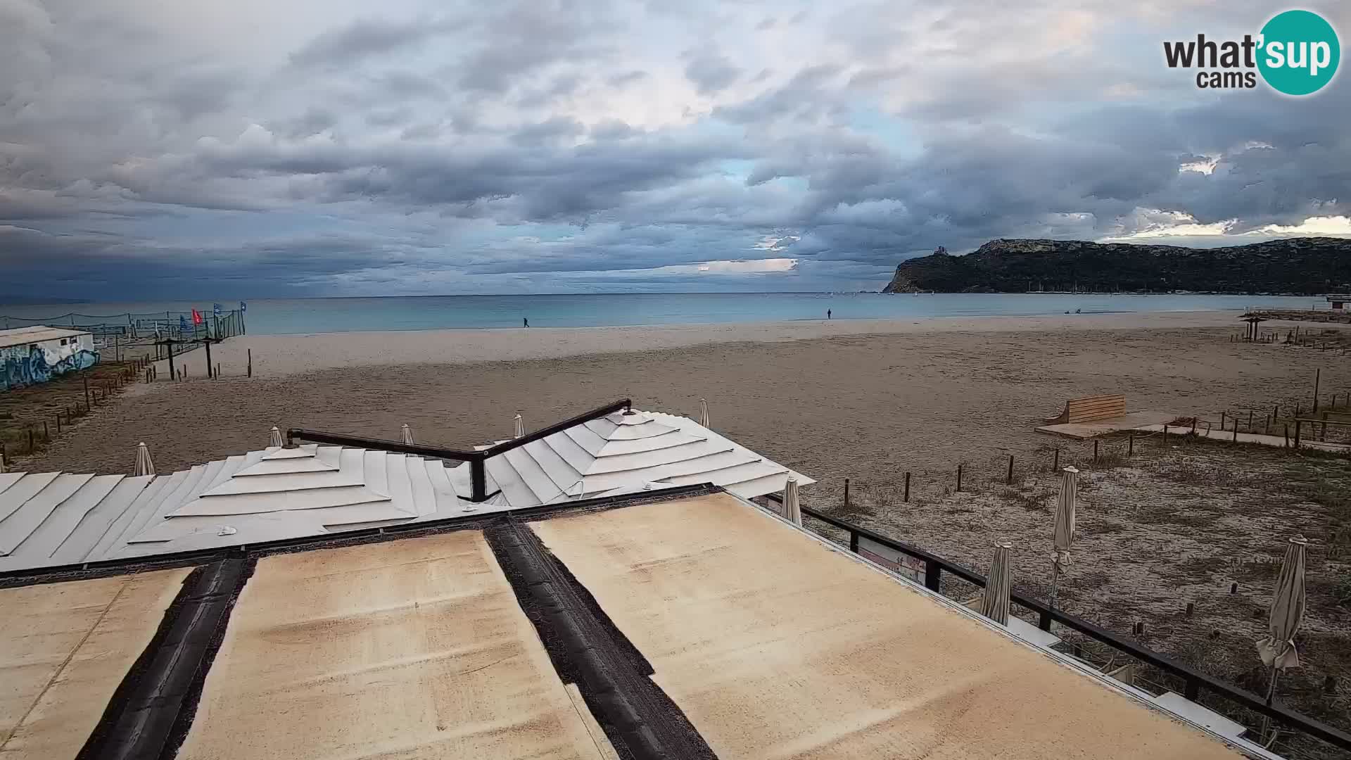 Poetto beach webcam | Cagliari | Sardinia