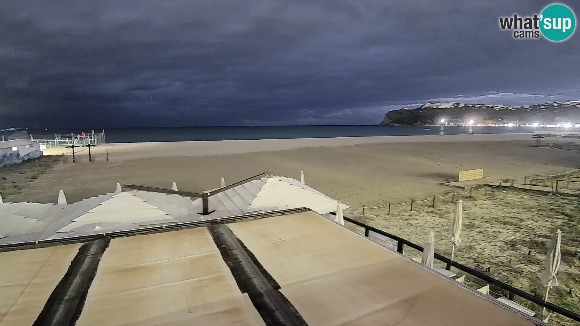 Poetto beach webcam | Cagliari | Sardinia