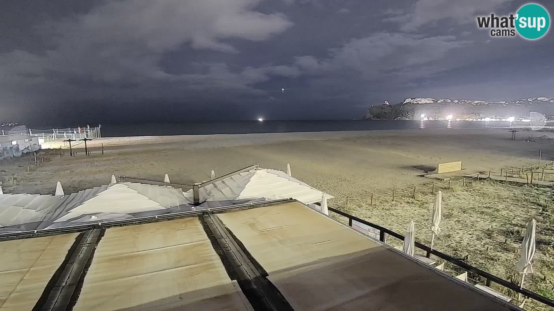 Poetto Strand Webcam | Cagliari | Sardinien