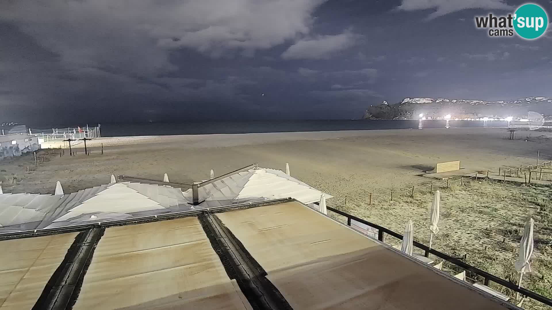 Poetto Strand Webcam | Cagliari | Sardinien