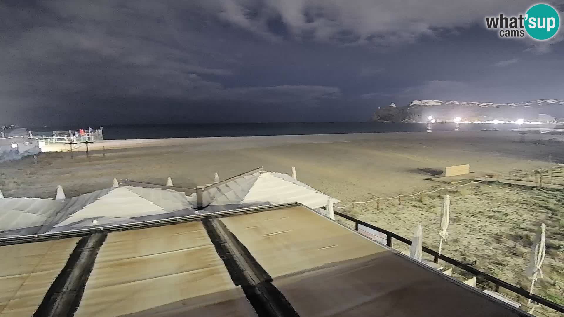 Poetto Strand Webcam | Cagliari | Sardinien