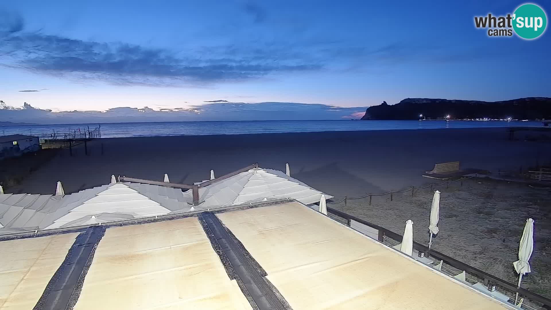 Poetto Strand Webcam | Cagliari | Sardinien