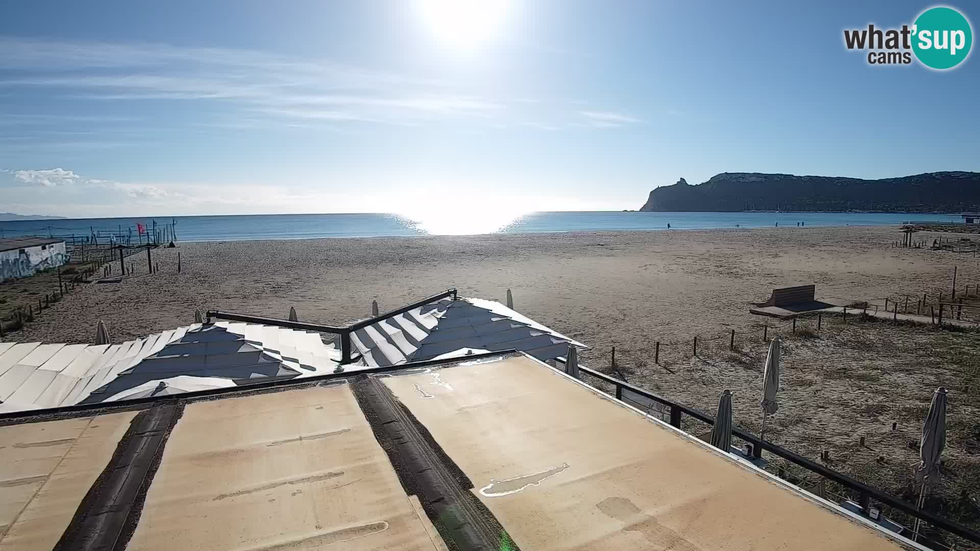 Poetto Strand Webcam | Cagliari | Sardinien
