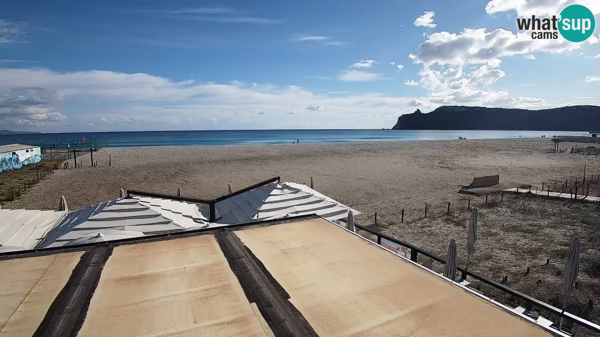 Poetto beach webcam | Cagliari | Sardinia