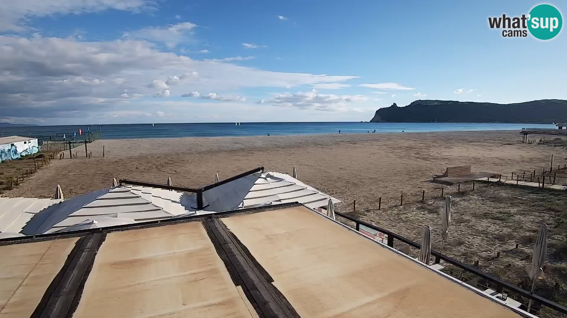 Poetto beach webcam | Cagliari | Sardinia