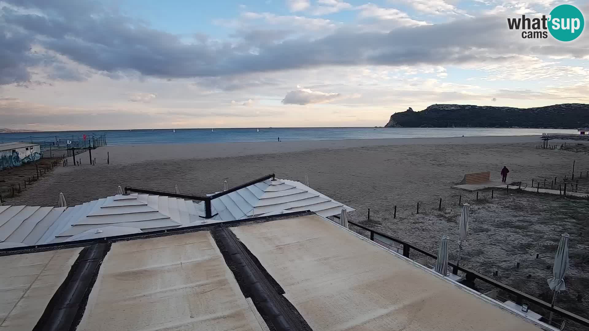 Webcam spiaggia del Poetto | Cagliari | Sardegna