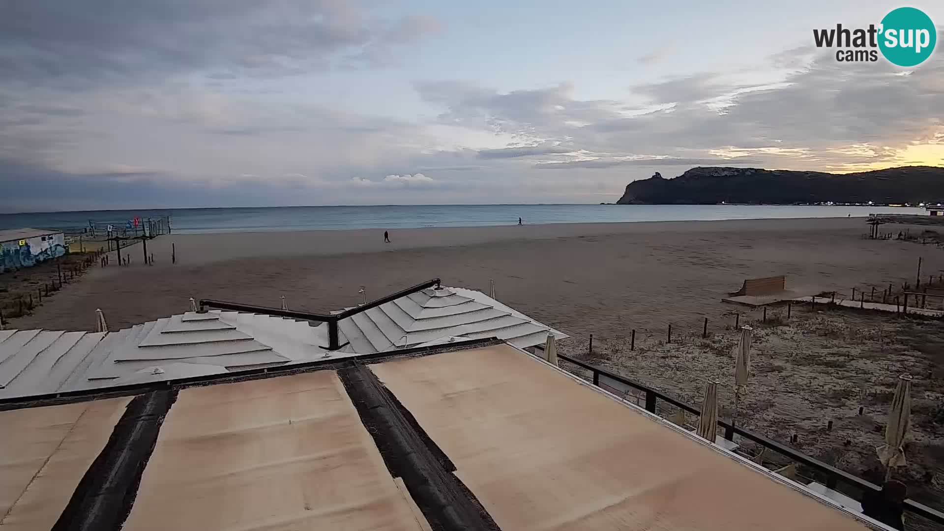 Webcam spiaggia del Poetto | Cagliari | Sardegna