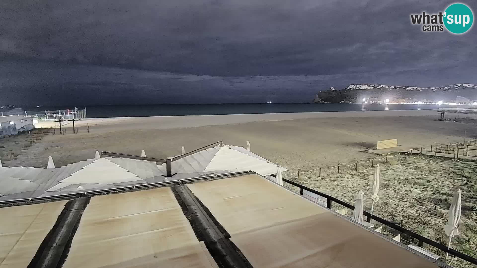 Webcam spiaggia del Poetto | Cagliari | Sardegna