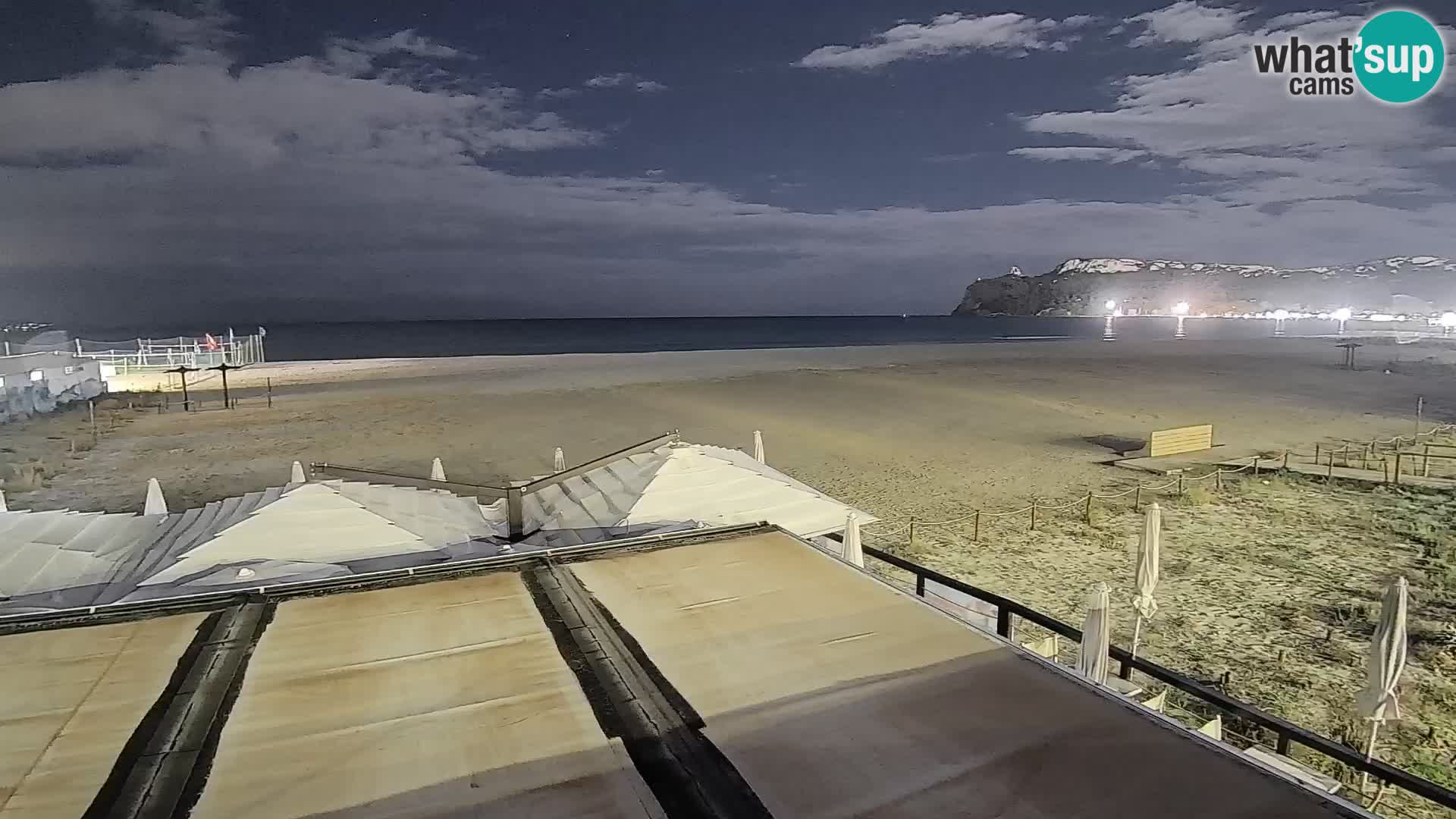 Poetto beach webcam | Cagliari | Sardinia