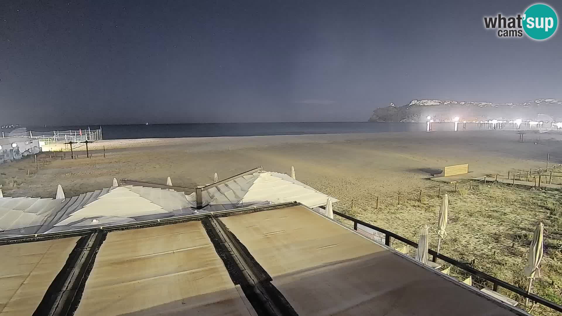 Poetto Strand Webcam | Cagliari | Sardinien