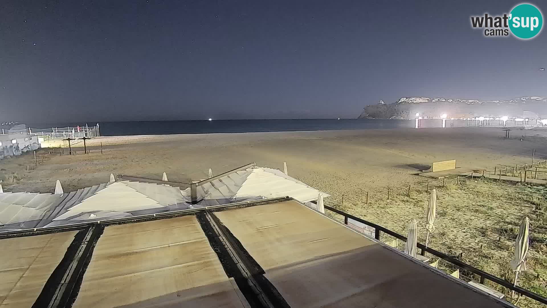 Poetto Strand Webcam | Cagliari | Sardinien