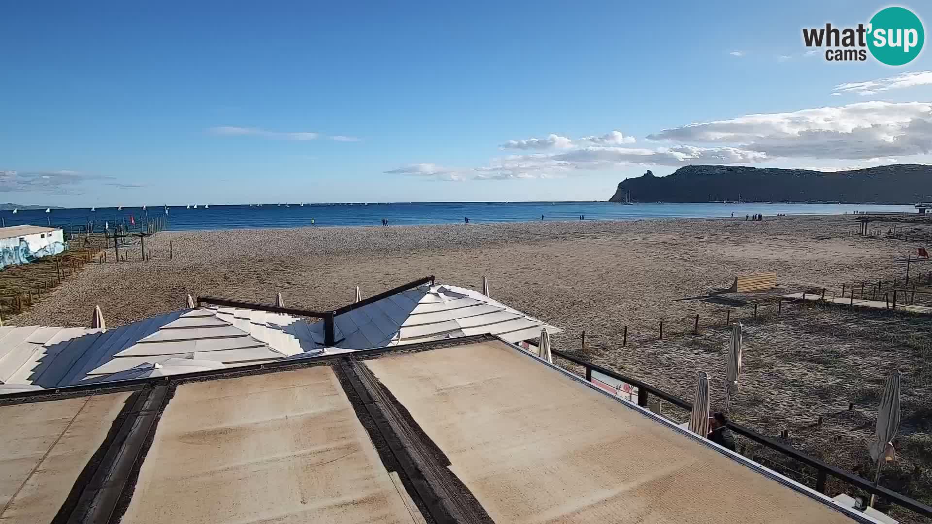 Poetto beach webcam | Cagliari | Sardinia