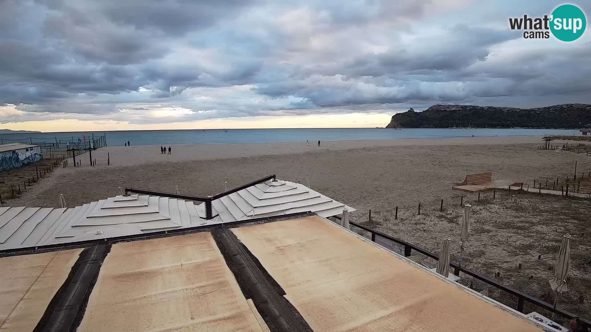 Poetto beach webcam | Cagliari | Sardinija