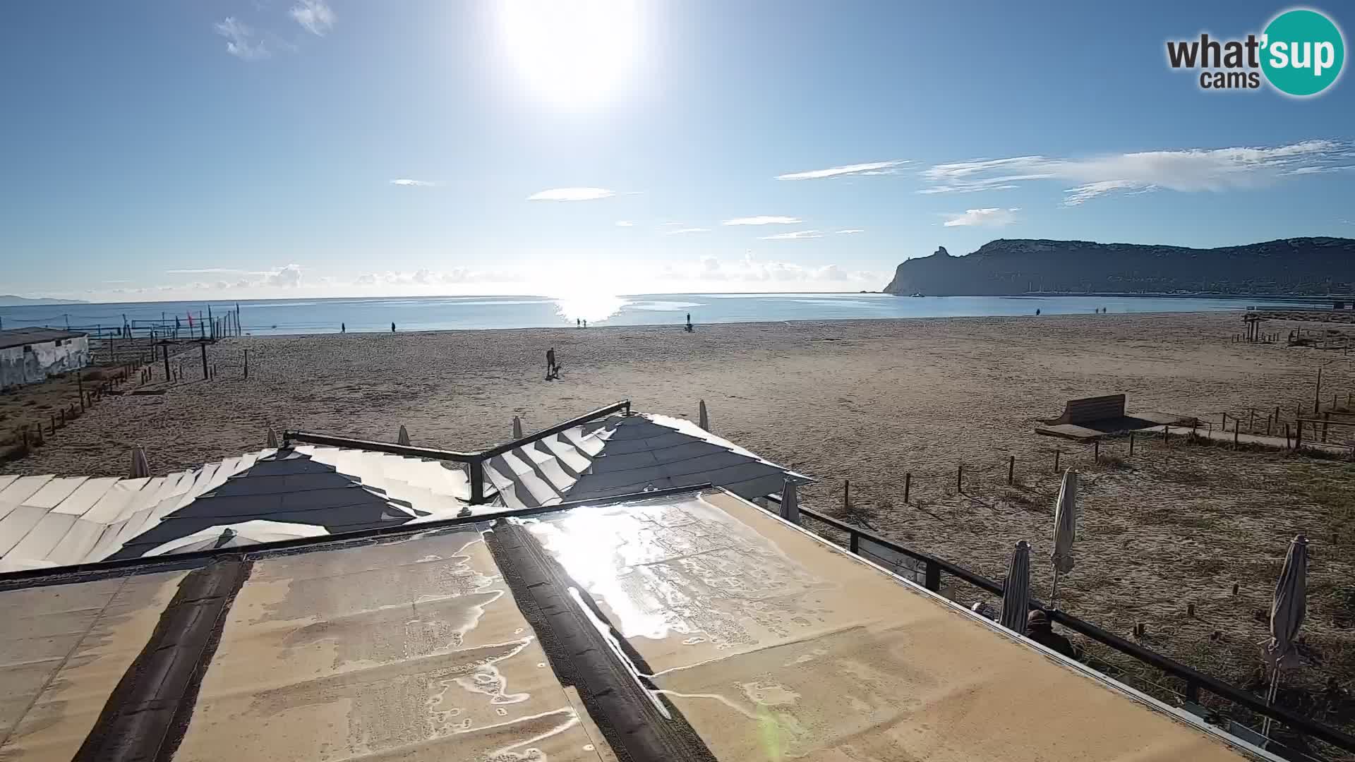 Webcam plage de Poetto | Cagliari | Sardaigne
