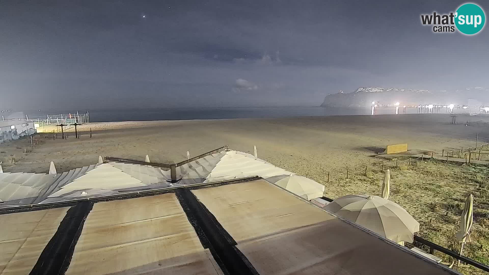 Poetto Strand Webcam | Cagliari | Sardinien