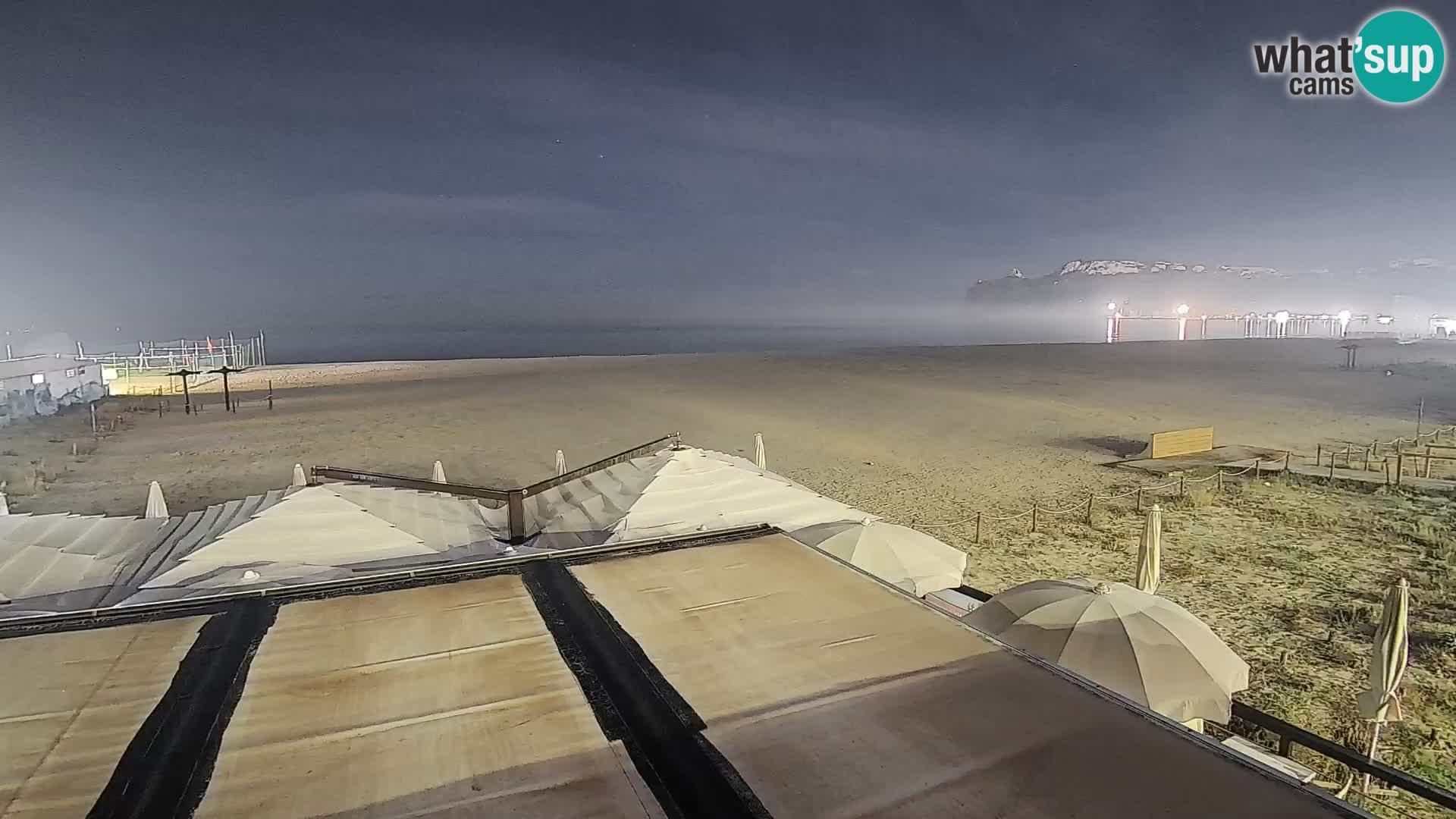 Webcam spiaggia del Poetto | Cagliari | Sardegna