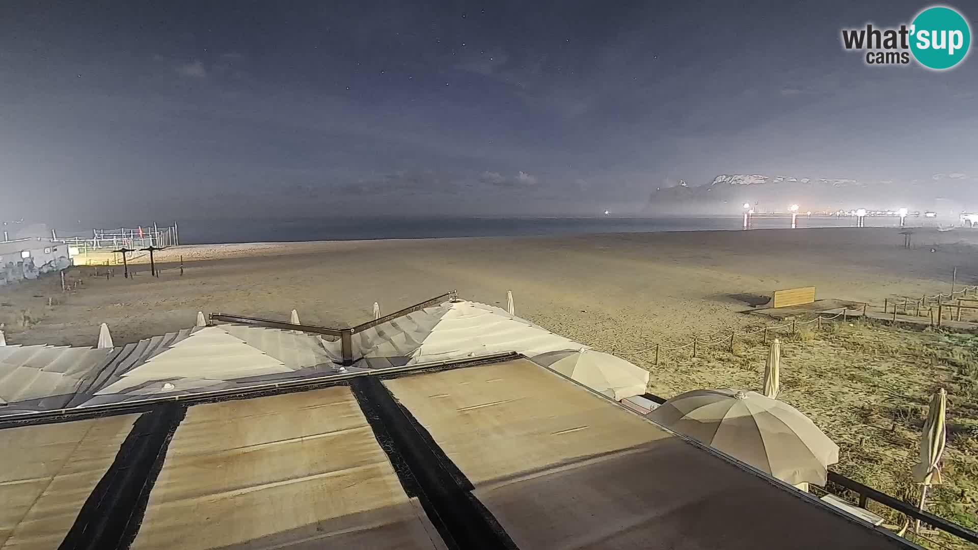 Webcam spiaggia del Poetto | Cagliari | Sardegna