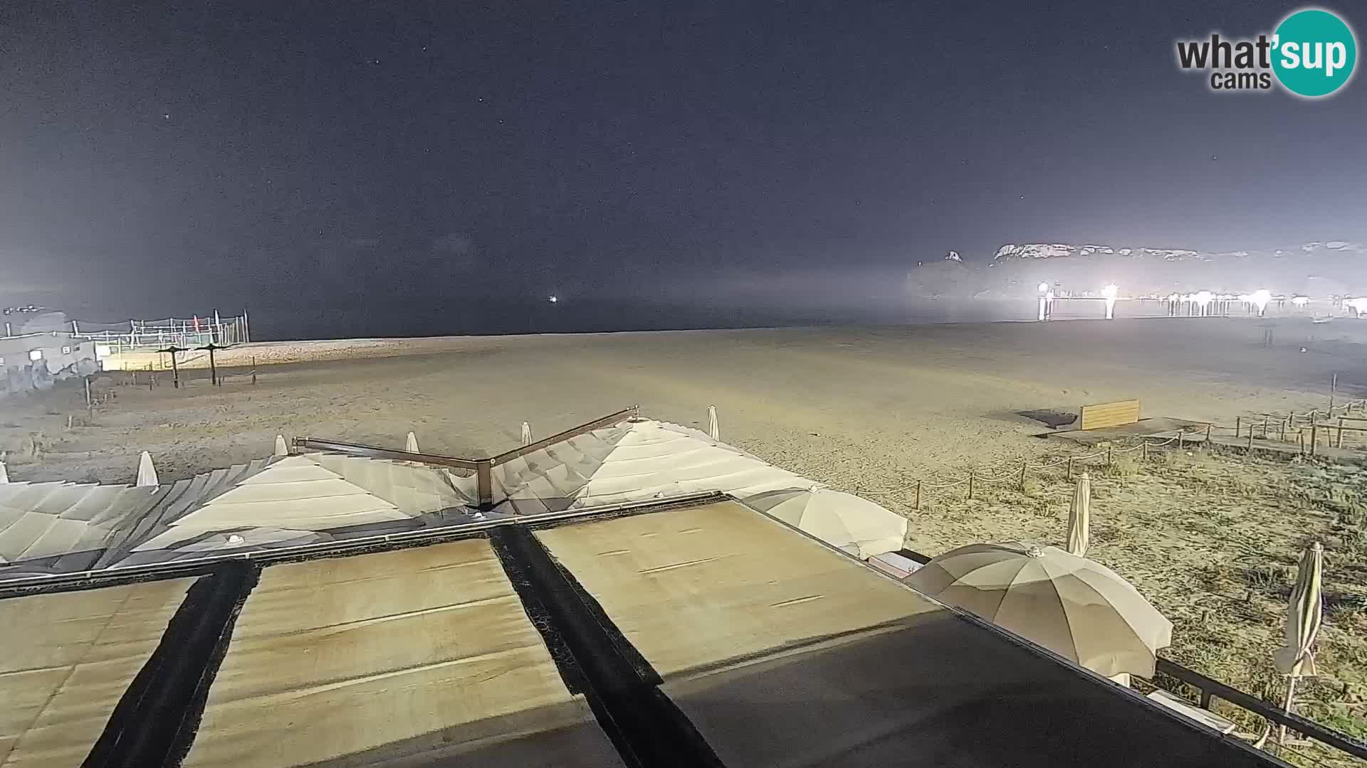 Poetto beach webcam | Cagliari | Sardinija