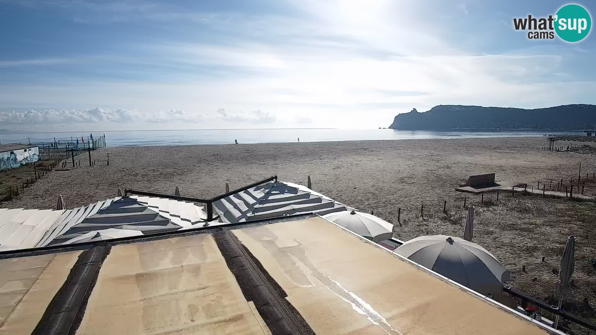 Webcam plage de Poetto | Cagliari | Sardaigne