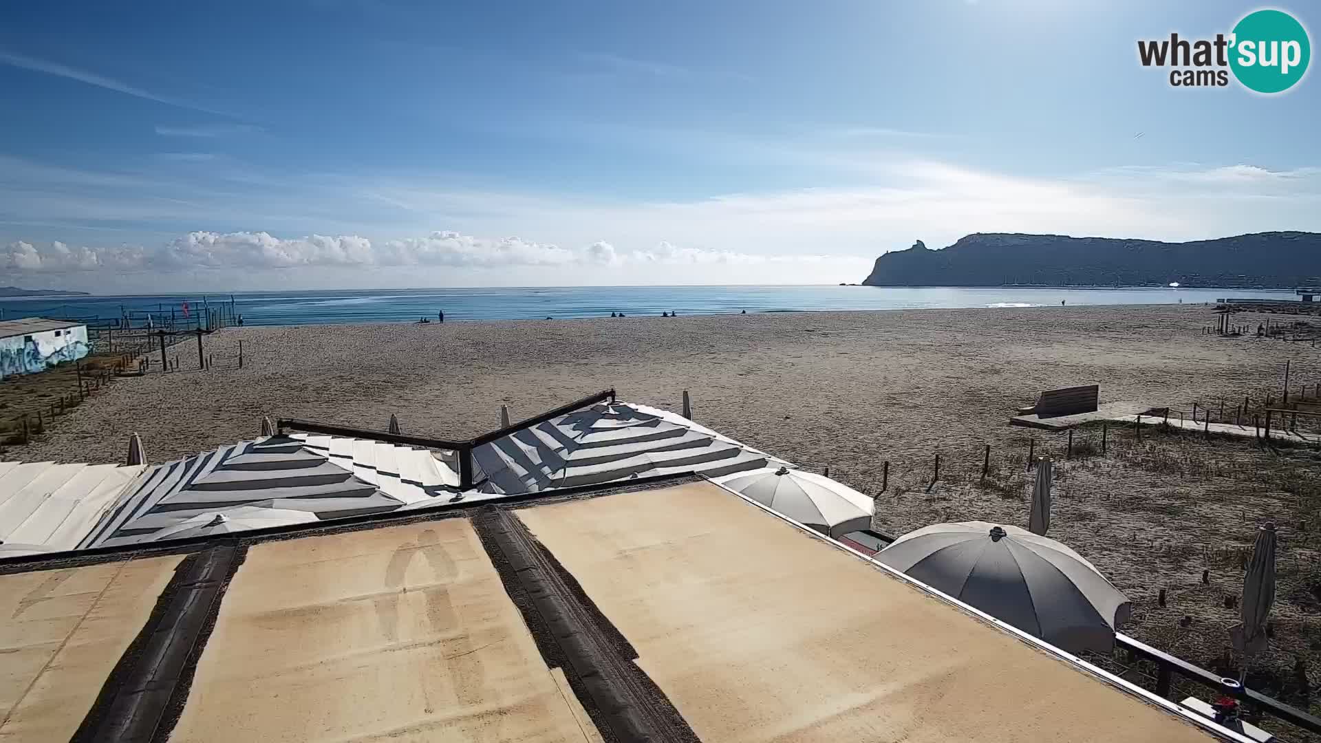 Poetto beach webcam | Cagliari | Sardinia