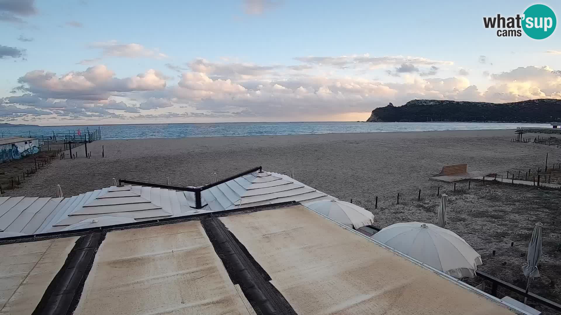 Poetto Strand Webcam | Cagliari | Sardinien