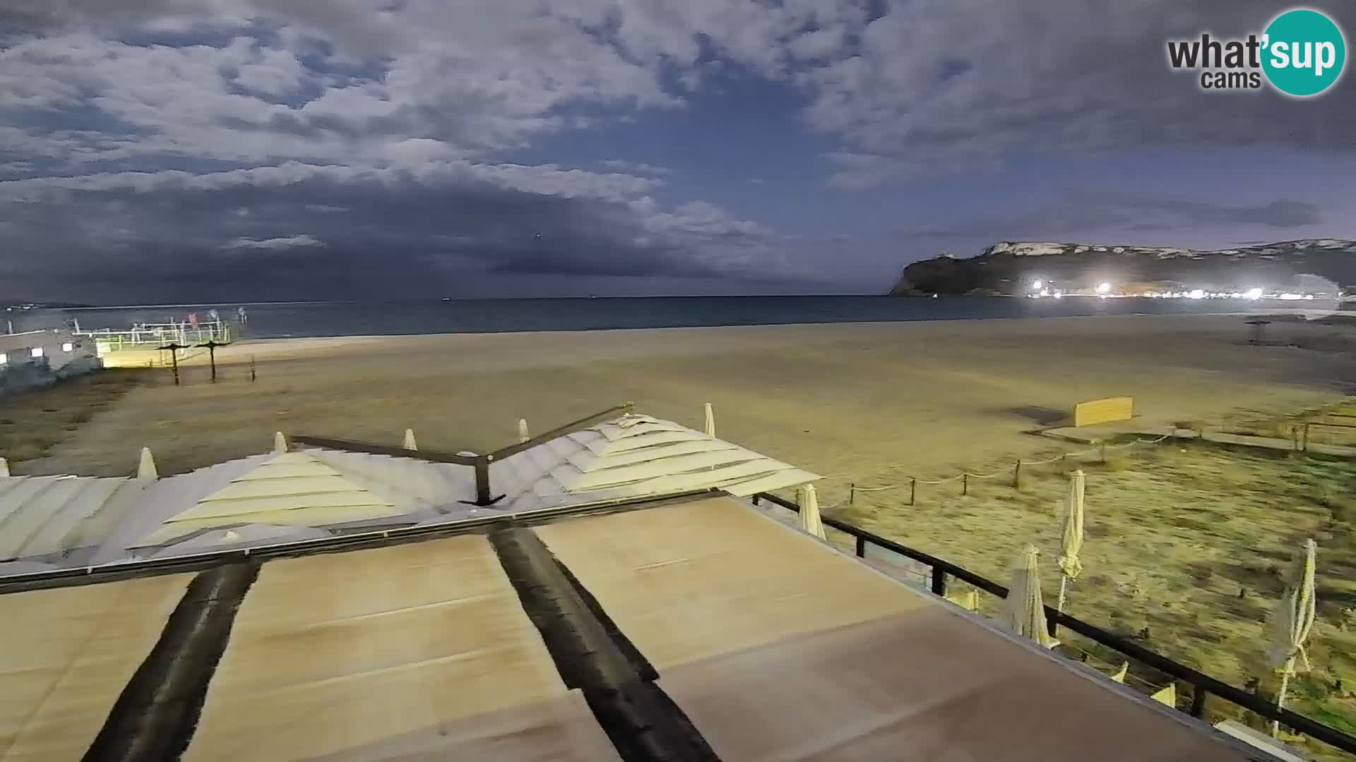 Poetto beach webcam | Cagliari | Sardinia