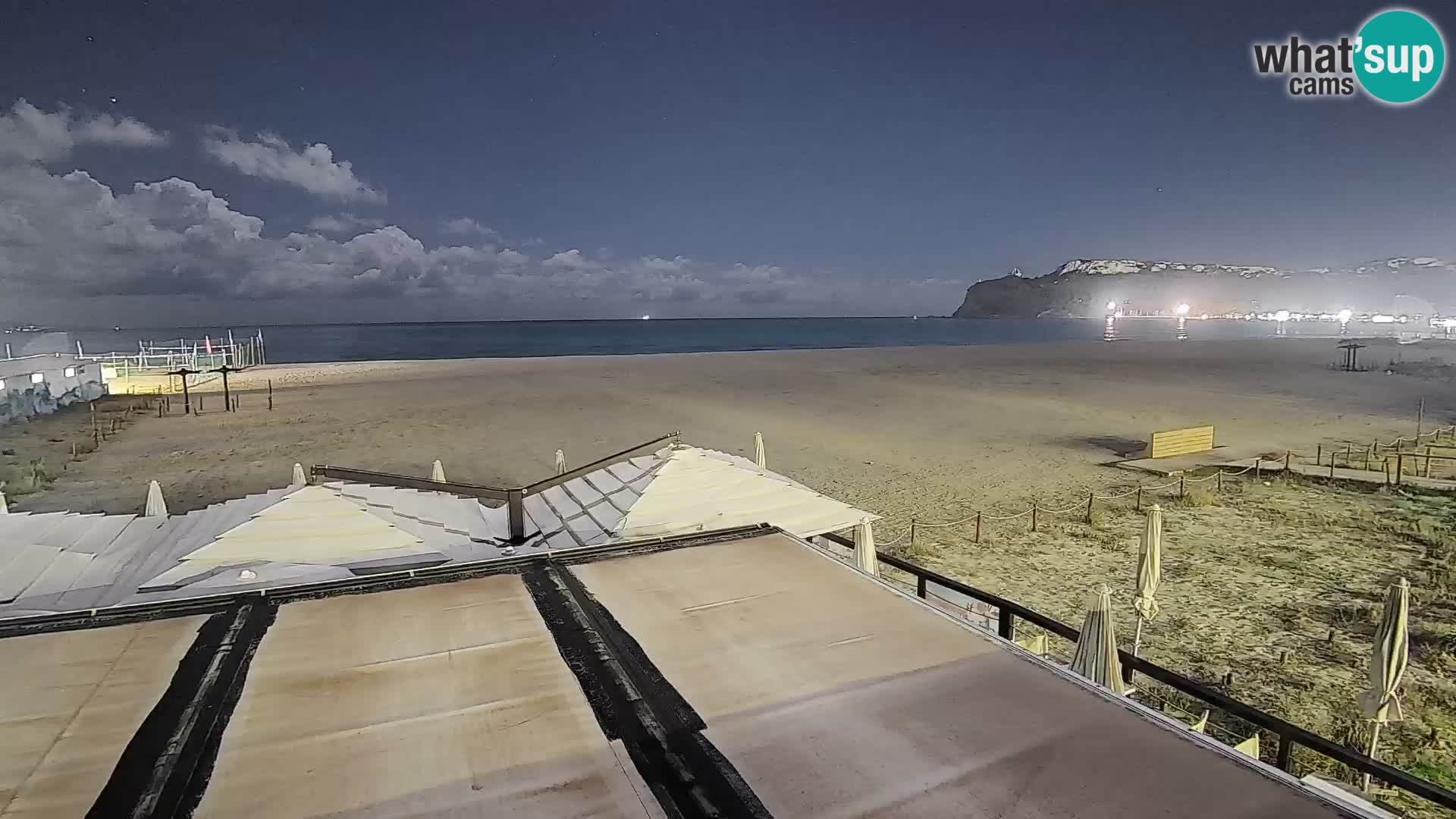 Webcam playa de Poetto | Cagliari | Cerdeña