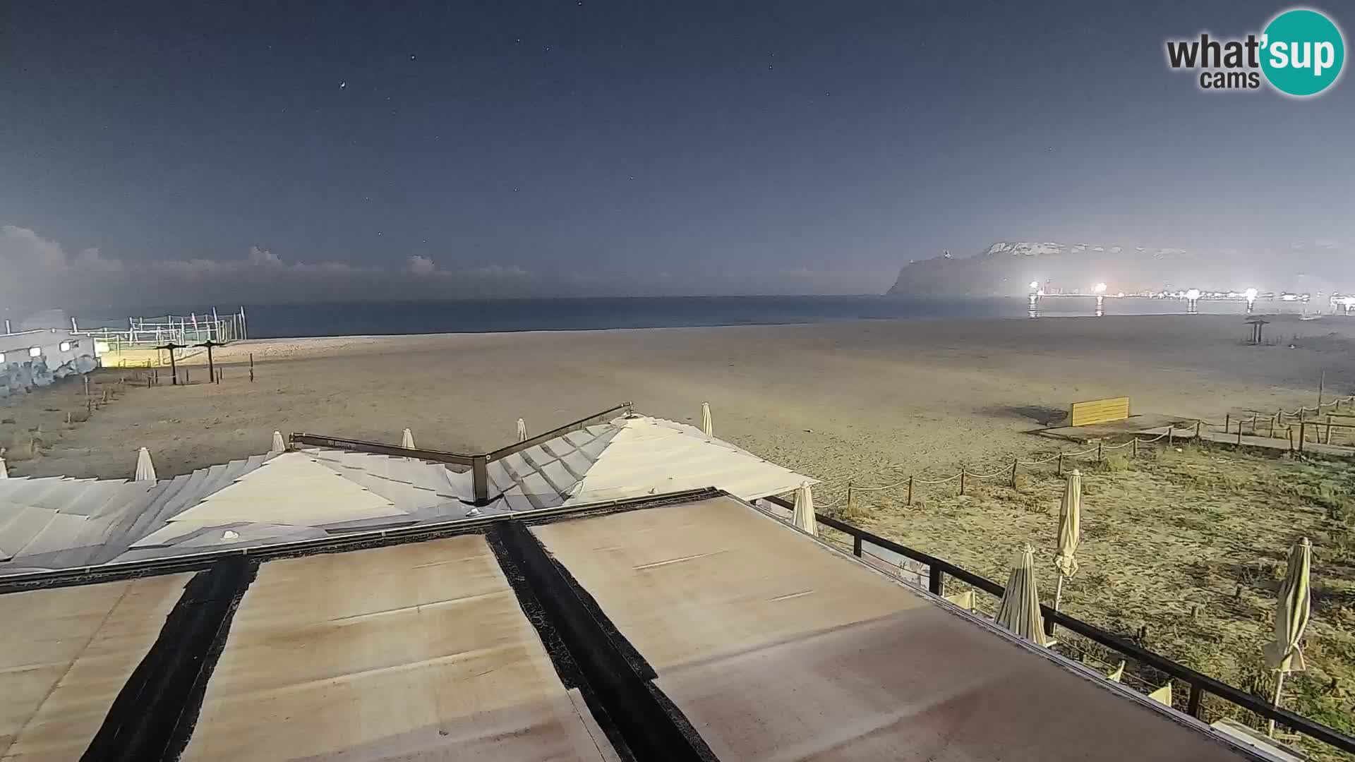Poetto Strand Webcam | Cagliari | Sardinien