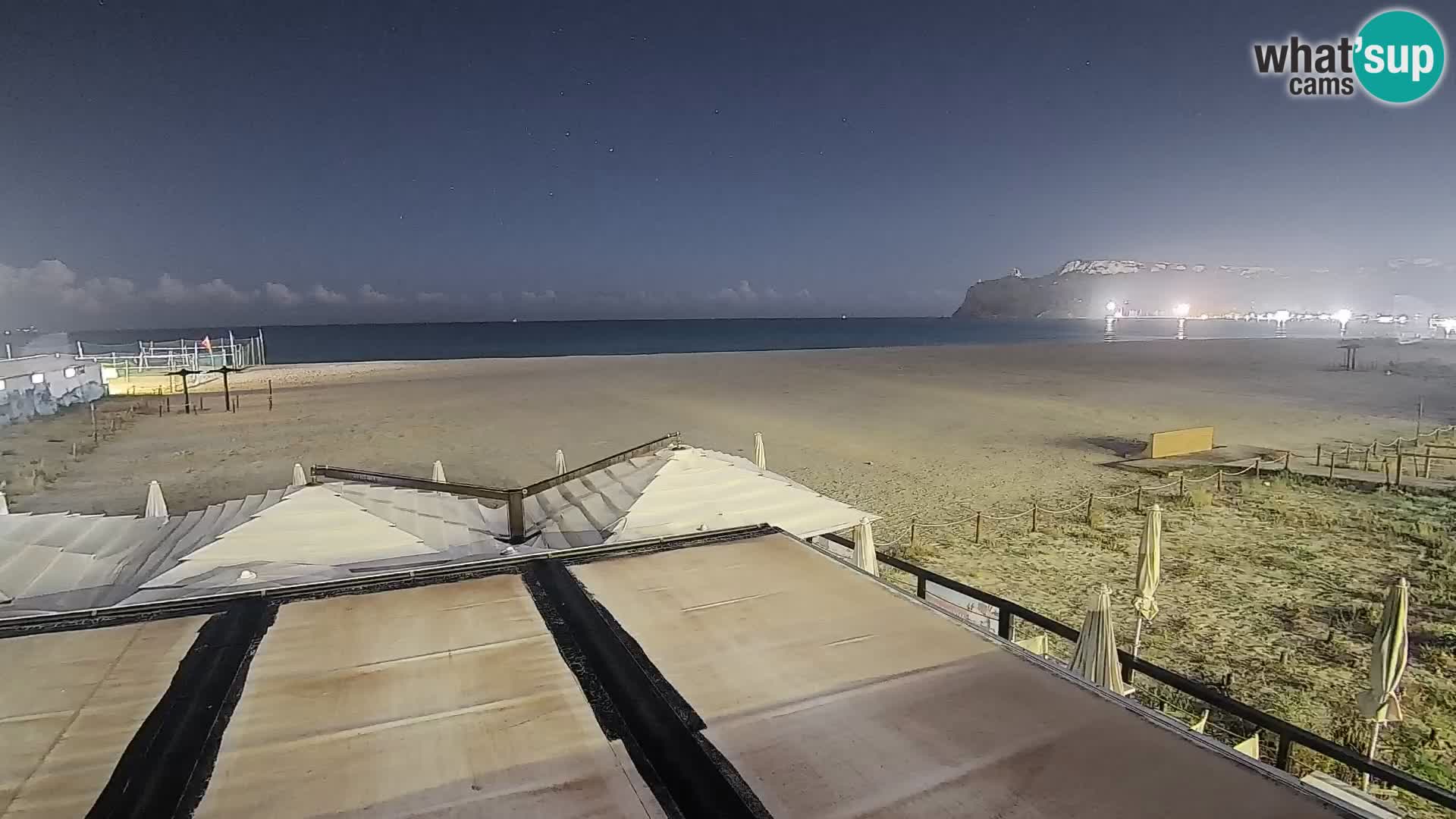 Webcam spiaggia del Poetto | Cagliari | Sardegna