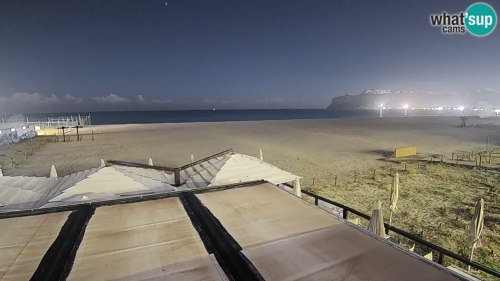 Poetto beach webcam | Cagliari | Sardinia