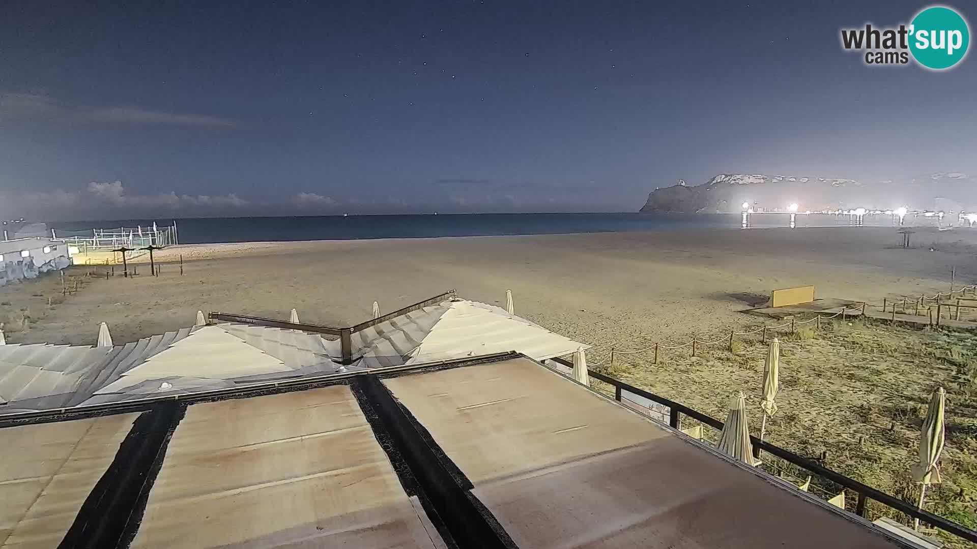 Poetto beach webcam | Cagliari | Sardinia