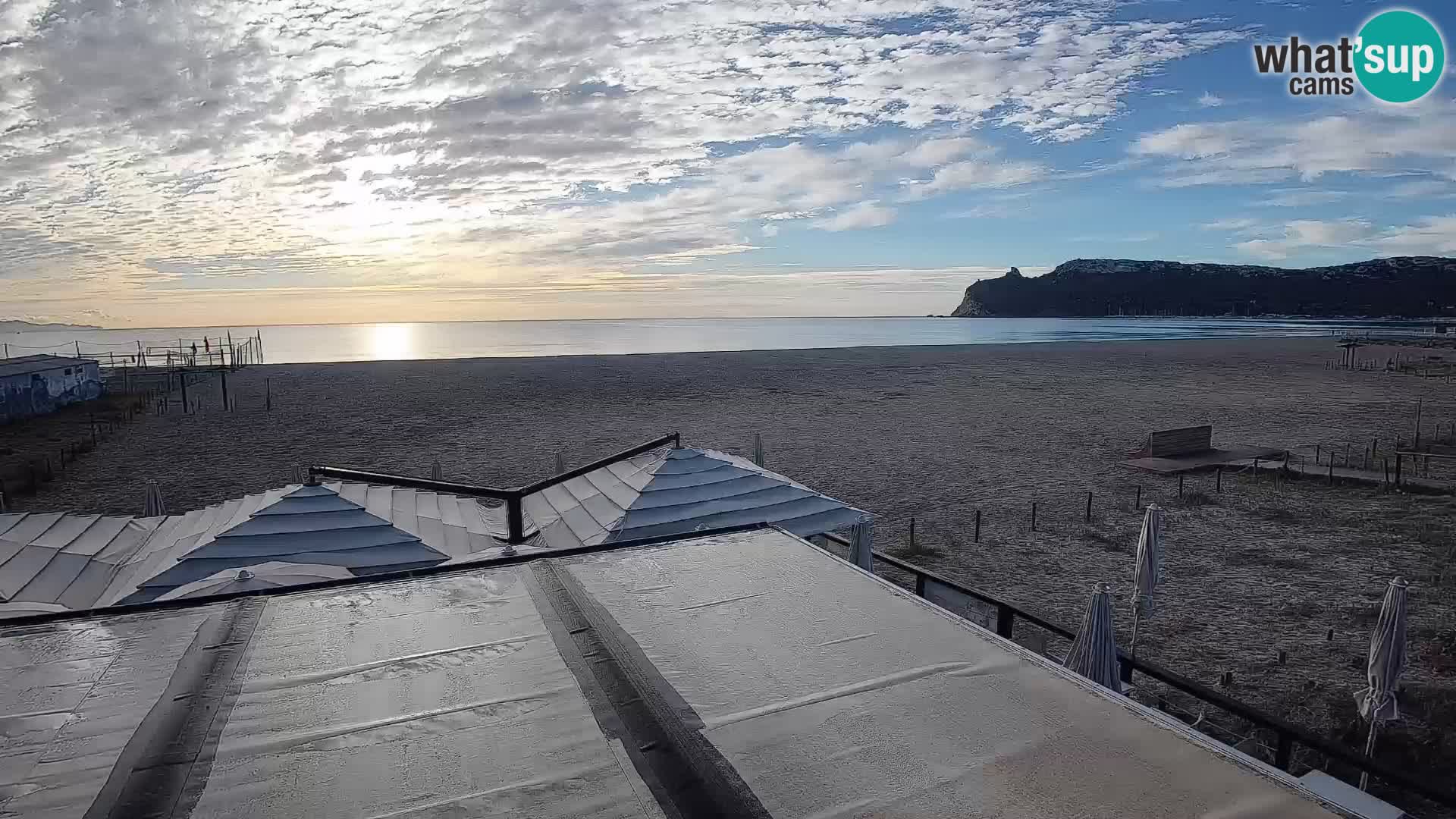 Poetto Strand Webcam | Cagliari | Sardinien