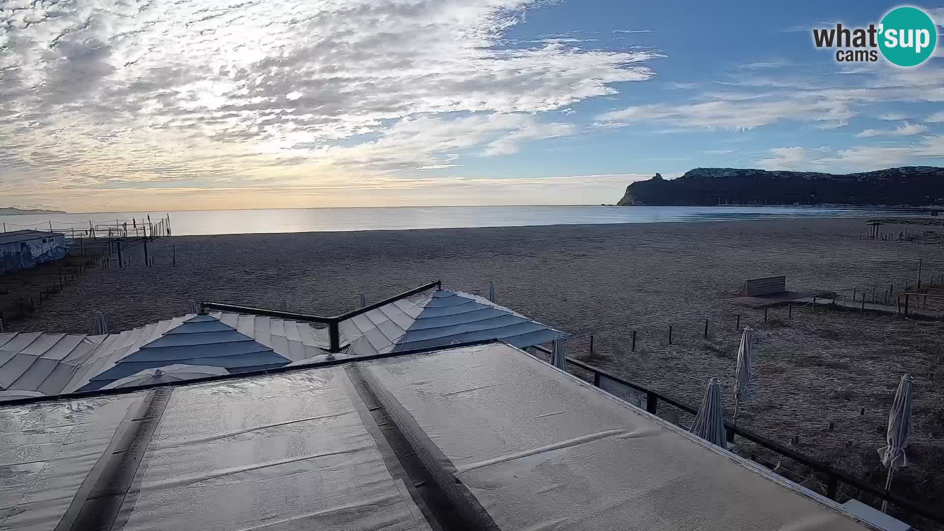 Poetto Strand Webcam | Cagliari | Sardinien
