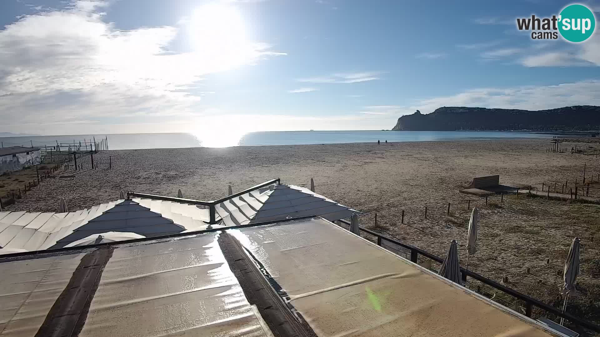 Poetto Strand Webcam | Cagliari | Sardinien