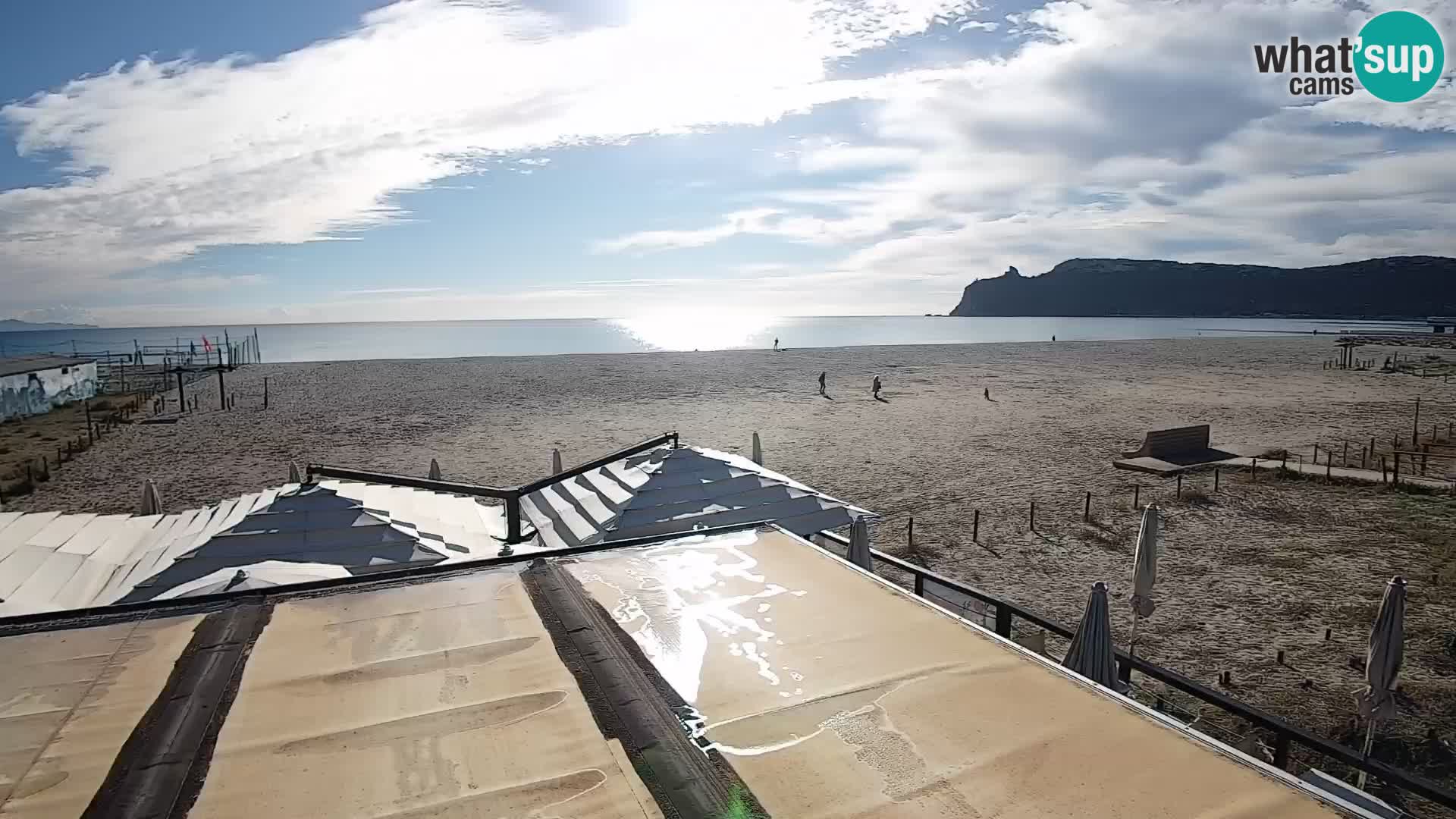 Webcam plage de Poetto | Cagliari | Sardaigne