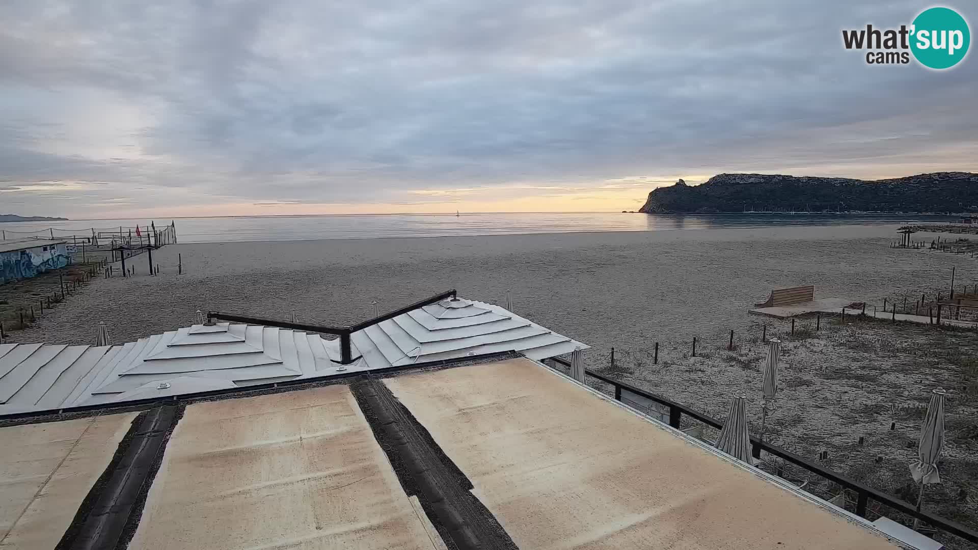 Poetto Strand Webcam | Cagliari | Sardinien