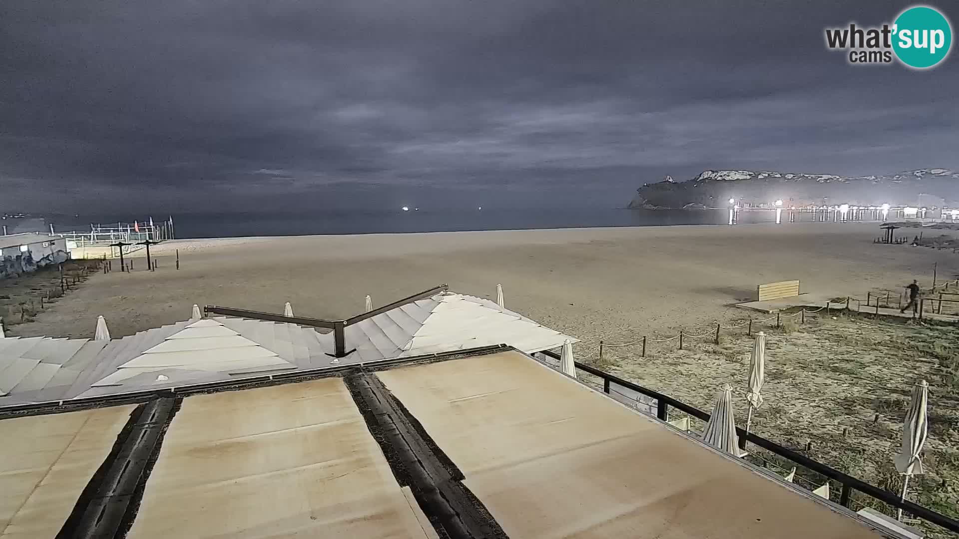Poetto Strand Webcam | Cagliari | Sardinien