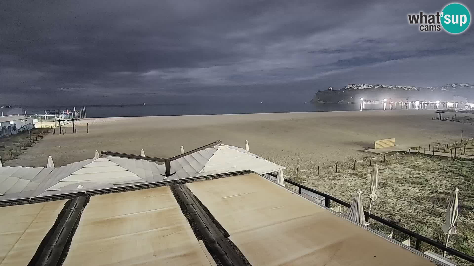 Poetto beach webcam | Cagliari | Sardinia